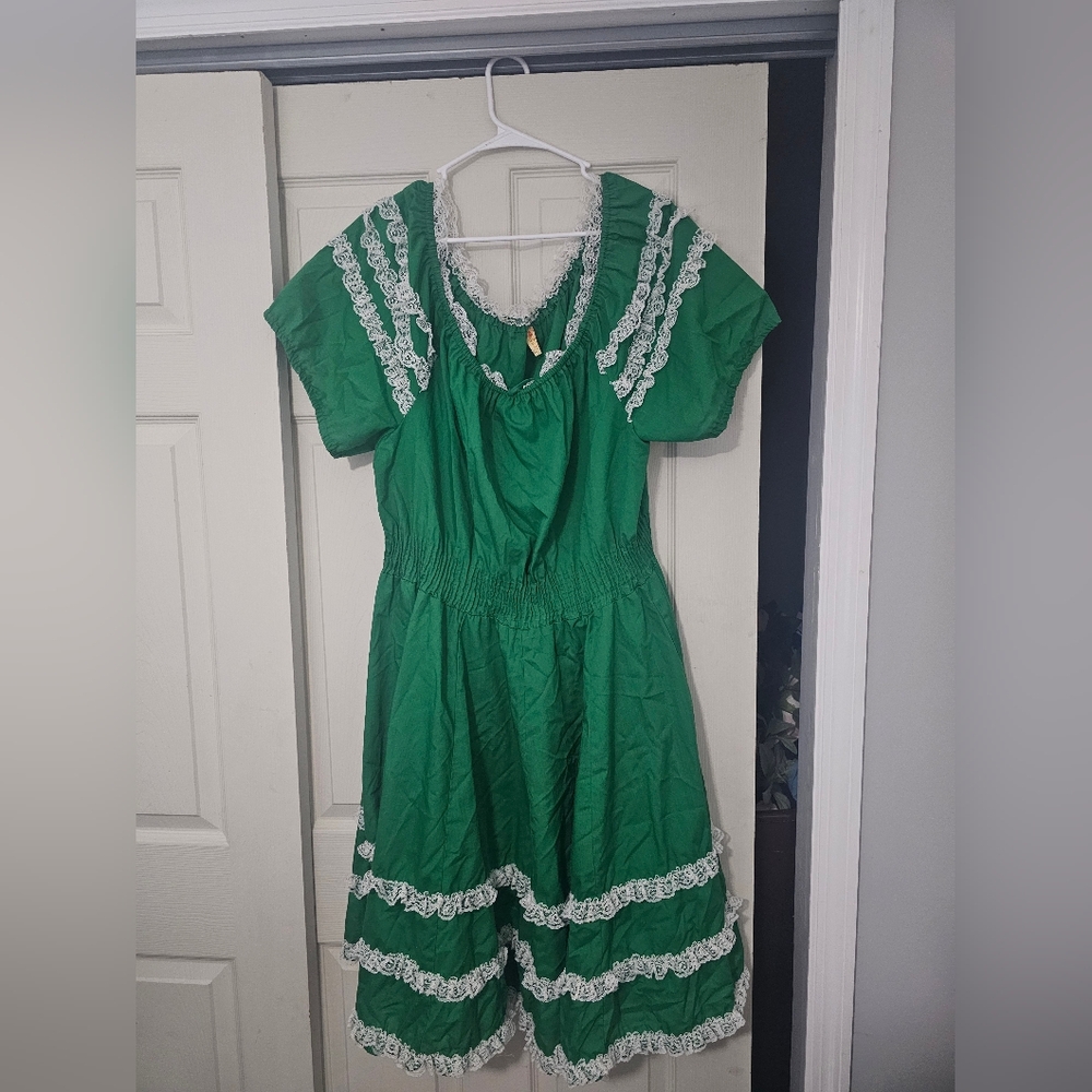 Green Partners Please Square Dancing Dress XL